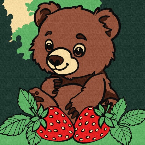 Картина за номерами для дітей 