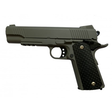 Пистолет игровой металлический Vigor COLT M1911 V13-Brown