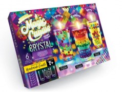 Набор для детского творчества Парафиновые свечи с кристаллами Magic Candle Crystal
