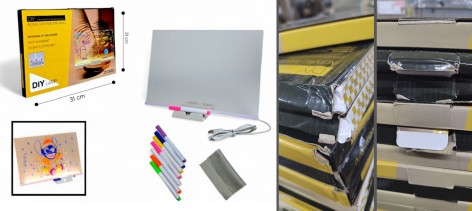 УЦЕНКА 20% Світлодіодна акрилова дошка-нічник 