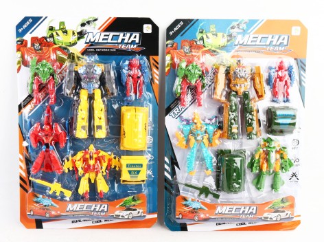 УЦІНКА 30% Набір трансформерів 2 види, на листі 