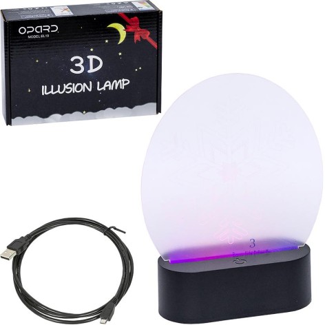 3D світлодіодний нічник 