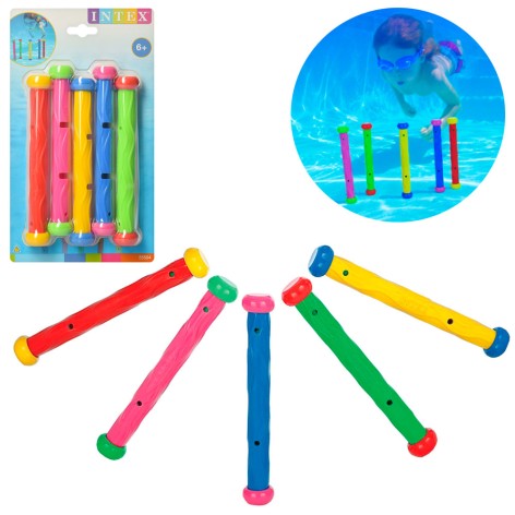 Підводні палички для пірнання Intex з обважнювачами, 5 штук 55504