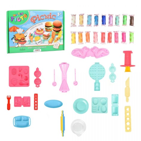 Набор для творчества Мистер тесто Picnic Strateg на украинском языке