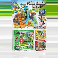 Магнітний конструктор в кор. 45 дет. 23*24*3см 