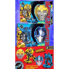 Трансформер TF, робот18см+машина, маска 20см, 2 види, кор-ці, 44,5-30-8см 