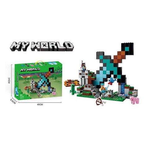 Конструктор 45*31*6см 451 деталей 1032