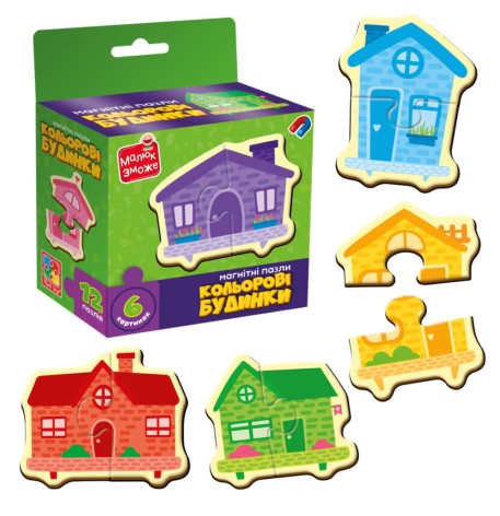 Гра розвиваюча, пазли магнітні 