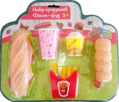 Набір іграшкових продуктів