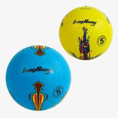 Мяч футбольный 2 вида, резиновый, вес 300 грамм, размер №5 /50/