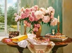 Алмазна мозаїка за номерами 40*50 