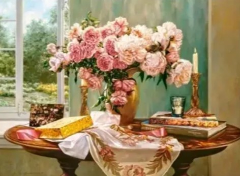 Алмазна мозаїка за номерами 40*50 