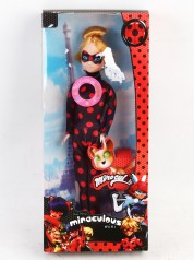 УЦЕНКА 30% Лялька LDC, 28см, 2 види, звук, на бат-ці (табл), в кор-ці, 14-32-4,5см 