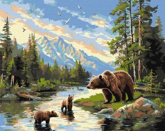 Набор для росписи по номерам 