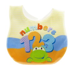 Слюнявчик із прозорою кишенею 