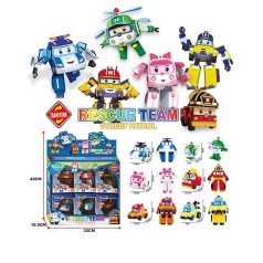 Трансформер Robocar POLI /24/144/6шт в кор.