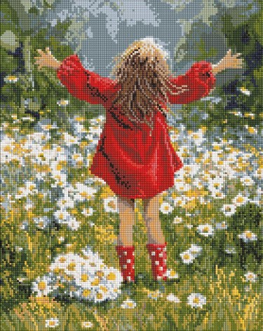 Алмазная мозаика на подрамнике Ideyka 