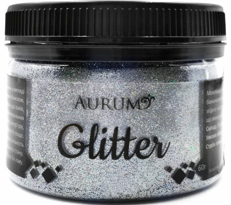Цветные блёстки Глиттер  Aurum Фиолетовый 60 г