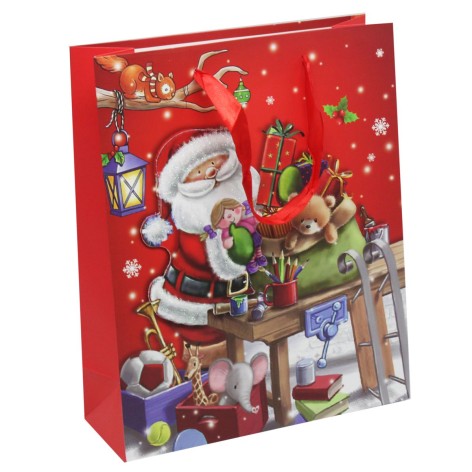 Пакет подарочный 32 x 26 см Cанта вид 3