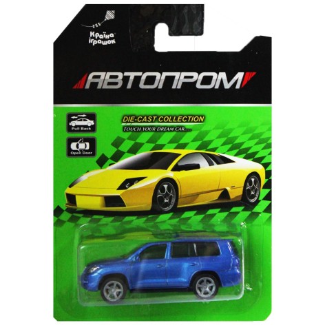 Машина металева Toyota синя