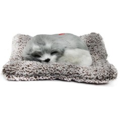 М'яка іграшка Собачка-пушистик на килимку, вигляд 6