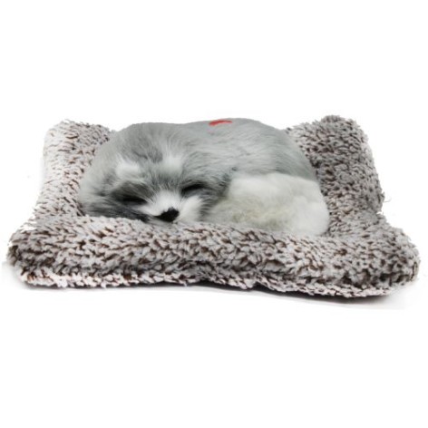 М'яка іграшка Собачка-пушистик на килимку, вигляд 6