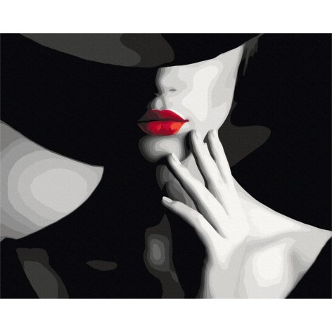 Картина по номерам: Цвет соблазна