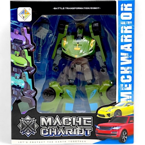 Трансформер "Mecha Chariot. Легковая машина", зеленый
