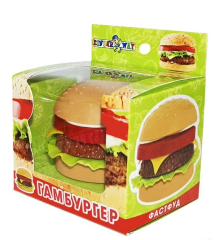 Гамбургер набір продуктів у коробці КВ