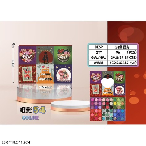 Косметика палетка 54 кол, кор. 26*18*1см IG2979