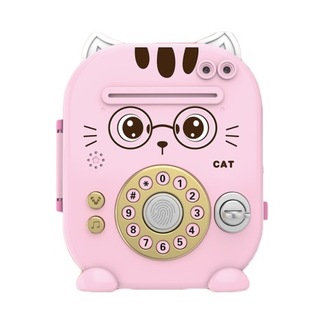 Игрушечный банковский терминал сейф сундучок с музыкой, звуком и светом 4 вида 17x20x8,5см