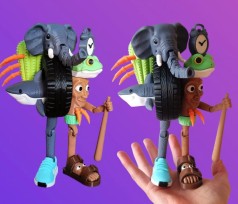 3D игрушка LA GRANDE COMBINAZIONE 16см подвижный