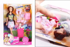 УЦІНКА 30% Лялька Anyali 29см 444-1 з валізою та аксес.2в.кор.32,5*6*22 