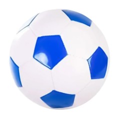 М'яч футбольний дитячий №5, синій (PVC)