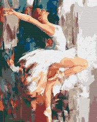 Картина за номерами Прима балерина (40x50) (RB-0199)