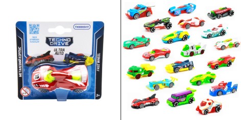 Игровая мини-машинка TECHNODRIVE – ULTRA AUTO (ассорты)