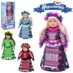 Кукла Украиночка,мяконабивная 47cм,муз(укр.песня),4виды,бат(таб), розобр.кор,49-23,5-12см 
