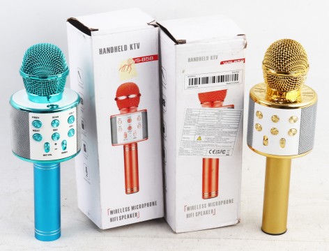 УЦЕНКА 40% Бездротовий караоке Мікрофон bluetooth WS-858