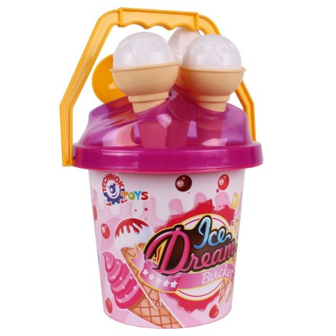 Игровой набор "Эскимо" белый с розовыми