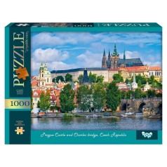 Пазлі 1000 ел. с.13 №10 Прага Castle and Charles bridge, Czech Republic (10) Danko Toys