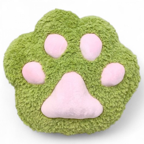 Мʼяка іграшка-подушка "Лапка" (32 см), фісташкова