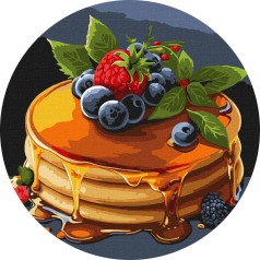 Картина за номерами (кругла) 