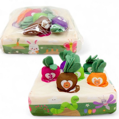 Логічна гра 2004 Штрих = 40060 (120) “Моркв'яна грядка”, 5 осередків, 5 морквин, у пакеті