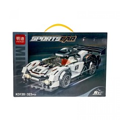 Конструктор 323 детали, в коробке