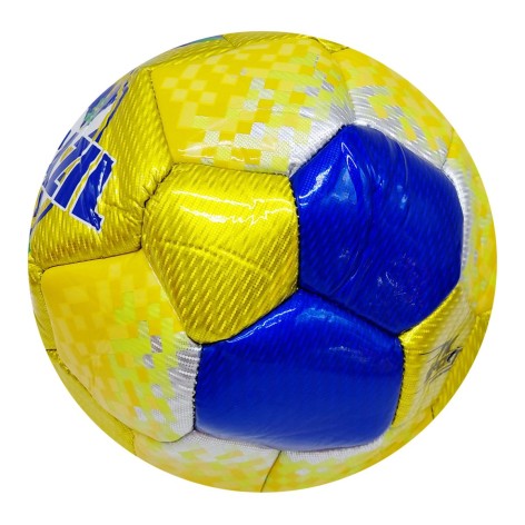 МʼЯЧ ФУТБОЛЬНИЙ №5, PVC, ВАГА 330-350 ГРАМІВ, ЖОВТИЙ