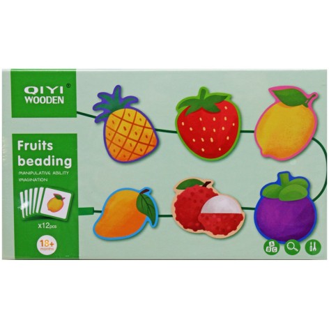 Деревянная игрушка Фрукты