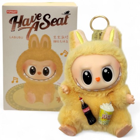 Іграшка-сюрприз "Лабубу-2 Фастфуд-2, мини" 15 см, в пакеті і подарунковій коробці