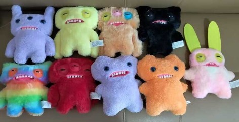 Мягкая игрушка герой, средняя высота: 18 см, мягкая шерсть, наполнение: синтепон, стеклянные глаза, зубы,  в кор, МИКС ВИДОВ /140/