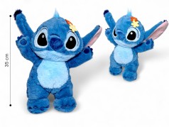 Мягкая игрушка стеч с цветочками 35см