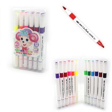 Набор скетч маркеров двустор. 